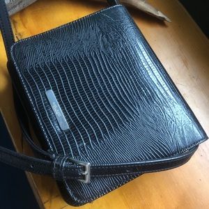 Nine West Black Snake Purse